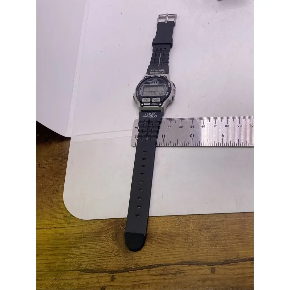 Vintage Timex Ironman Triathlon Mens Watch Rare New Battery Works